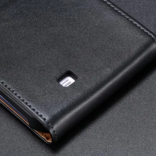 Роскошный чехол KISSCASE из натуральной кожи для Samsung Galaxy Note 2 N7100 II Вертикальный флип
