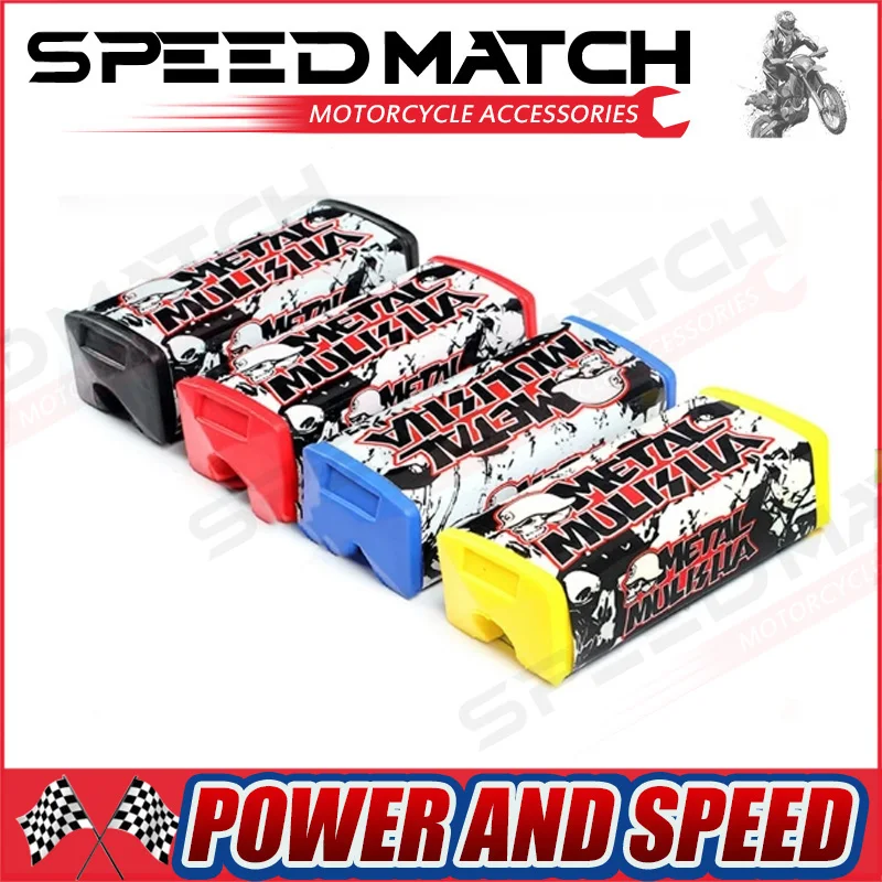 واقي صدر معدني من MULISHA للطرق الوعرة ، وسادة المقود ، دراجة الترابية ، CRF YZF DRZ TTR KLX 200 225 230 250 400