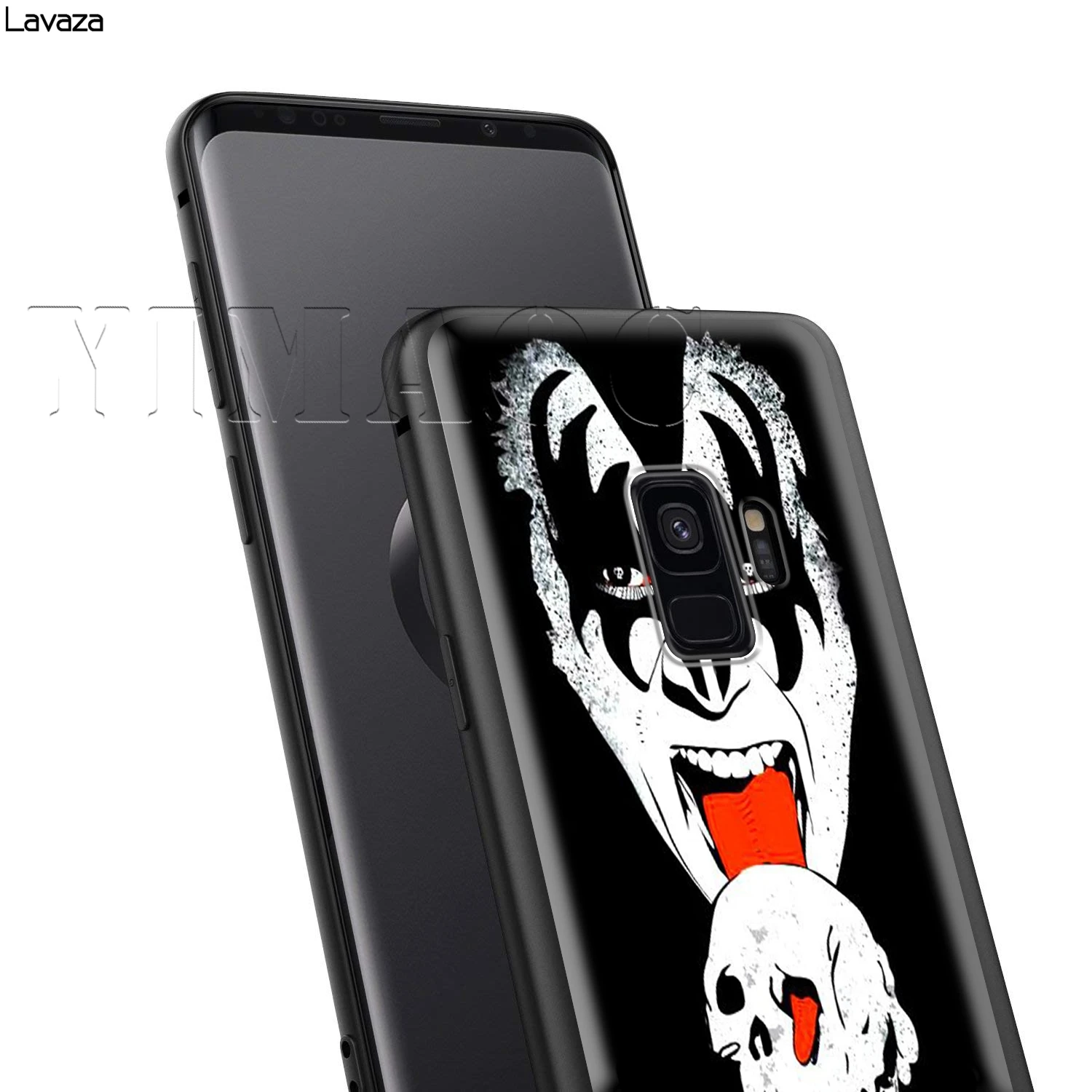 Чехол Lavaza Kiss рок-группы для Galaxy S6 S7 Edge S8 S9 S10e Plus A3 A5 A6 A7 A8 A9 J6 Note 8 9 2018 | Мобильные