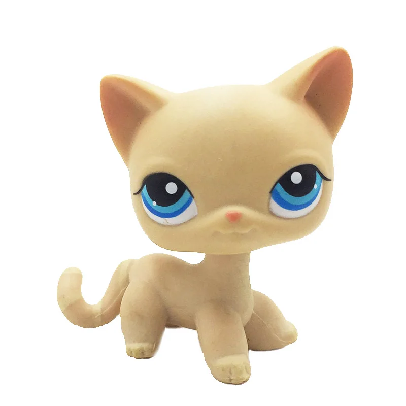 Милые игрушки LPS pet shop редкие #228 Оригинальные фигурки кошек с короткой шерстью
