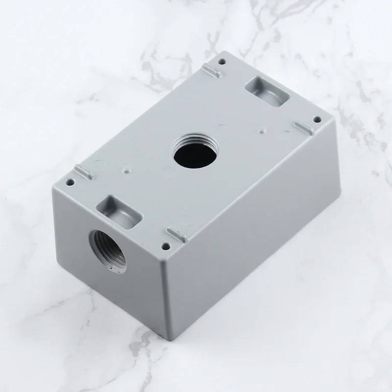 118 мм us Socket Switch Box алюминиевая чугунная установленная коробка US standard wall switch bottom