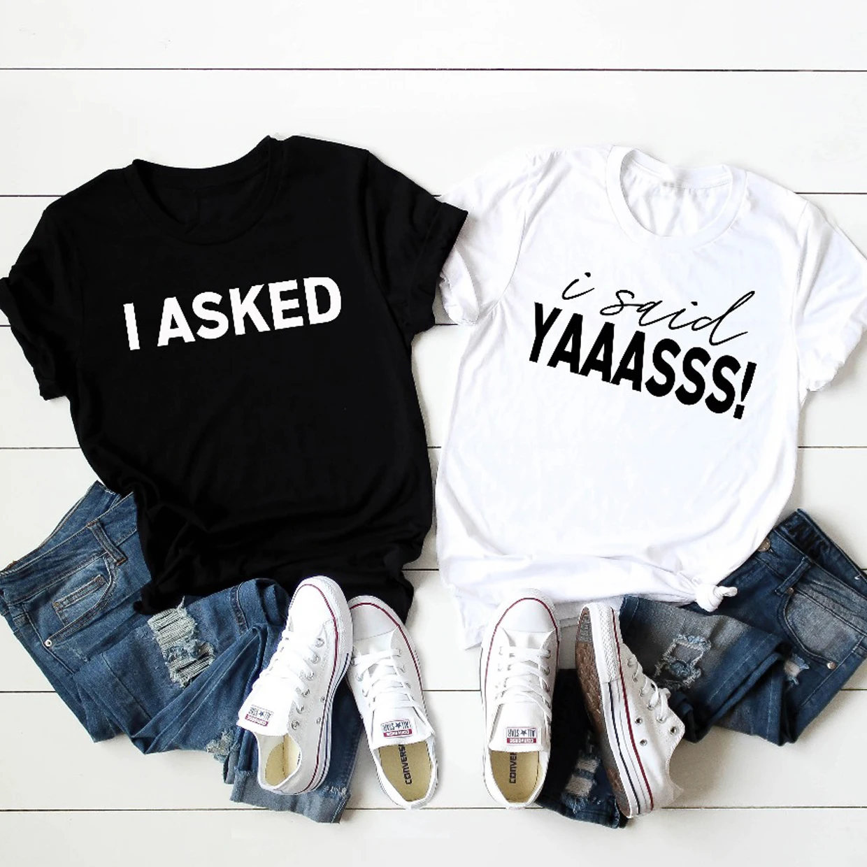 I ask I said Yes пары Женская футболка помолвочная рубашка Жених Future Mr and Mrs рубашки топы эстетические футболки женские Feminina Топ