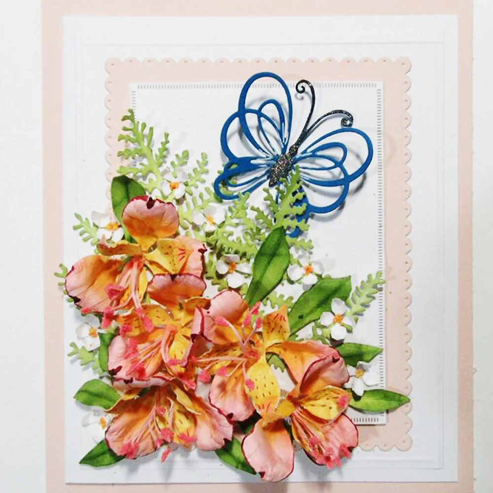 3 шт. танцующие бабочки металлический Трафаретный вырубной штамп 2020 Новый DIY