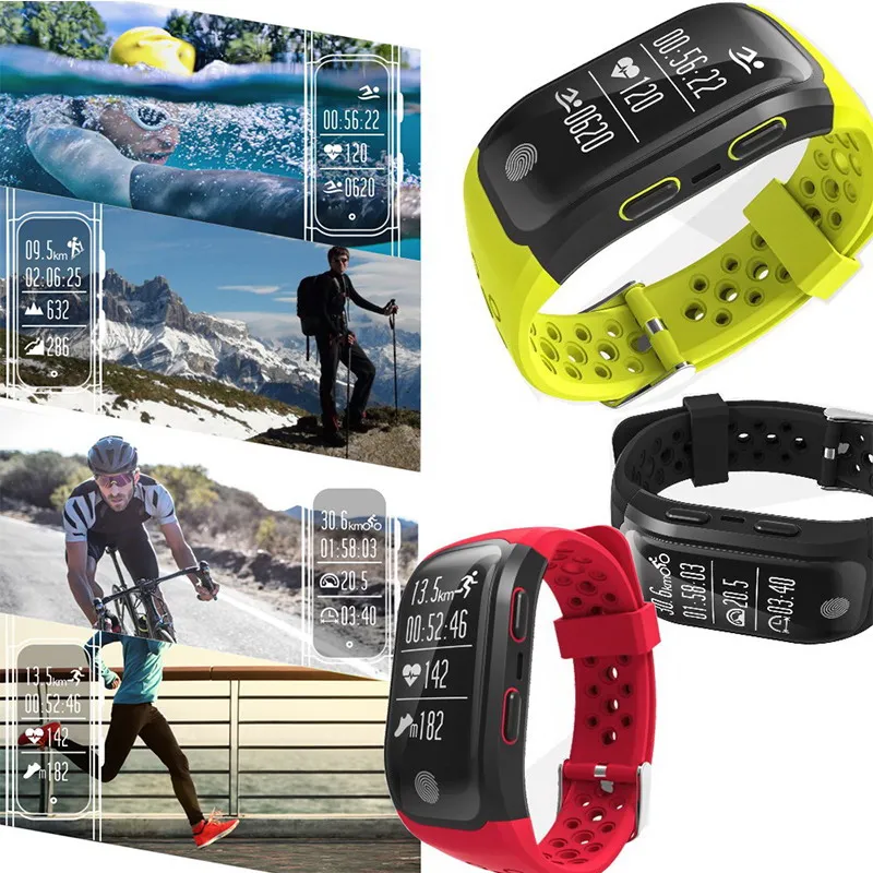 Makibes G03 gps Smart Band IP68 Водонепроницаемый спортивный браслет нескольких видов спорта
