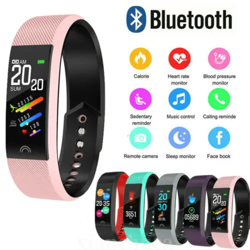 

Women Bluetooth Smart Watch Heart Rate Monitor For IOS Android Fitness Blood Pressure Tracker Activity Men Sport Wristband IP68