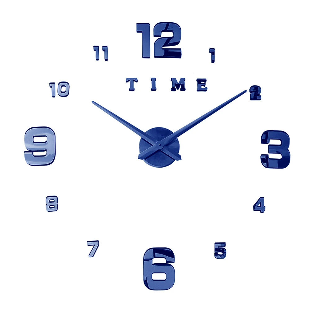 Saat часы цифровые настенные часы Reloj Horloge Duvar Saati Klok Orologio da Parete Wandklok светящиеся 3D большие бесшумные