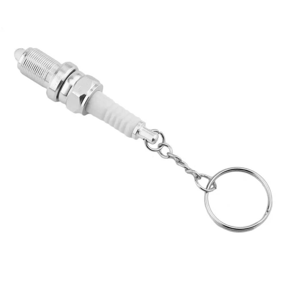 Новинка брелок для ключей со светодиодным фонариком автозапчасти в форме цепи с