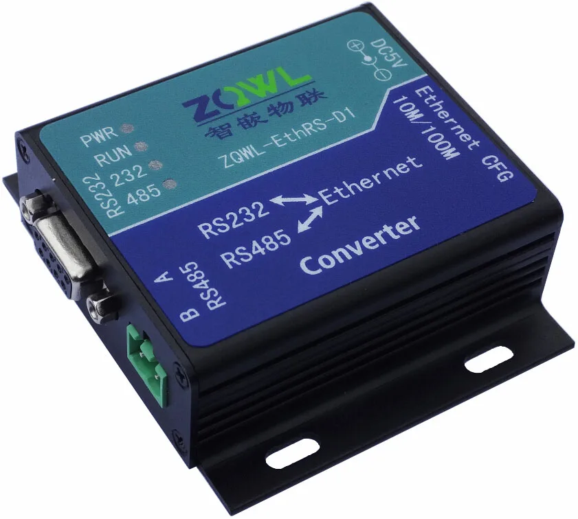 Сервер с последовательным устройством RS232 + преобразователь RS485 в Ethernet Modbus RTU