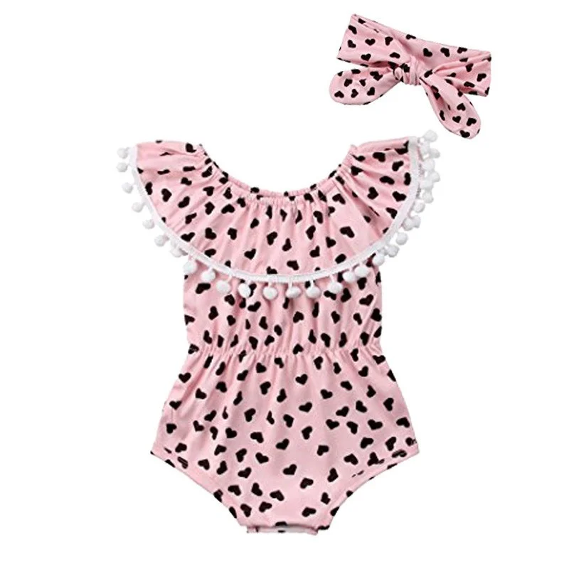 Мягкий Песочник без рукавов с принтом в горошек для новорожденных девочек +