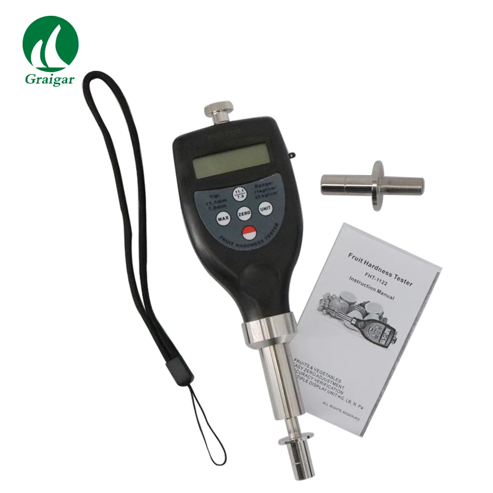 Handhele Specialized Fruit Hardness Tester FHT-1122 10mm Pressing Depth | Инструменты