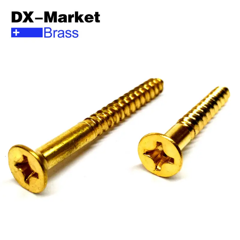 M3 латунный винт Крест потайной головкой саморезный болт 3 мм phillips