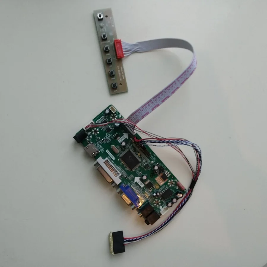 

M. NT68676 HDMI DVI VGA LED набор для платы ЖК-контроллер DIY для LP156WH2 (TL) (QB)/(TL) (QA) 1366X768 15,6 "панель дисплея