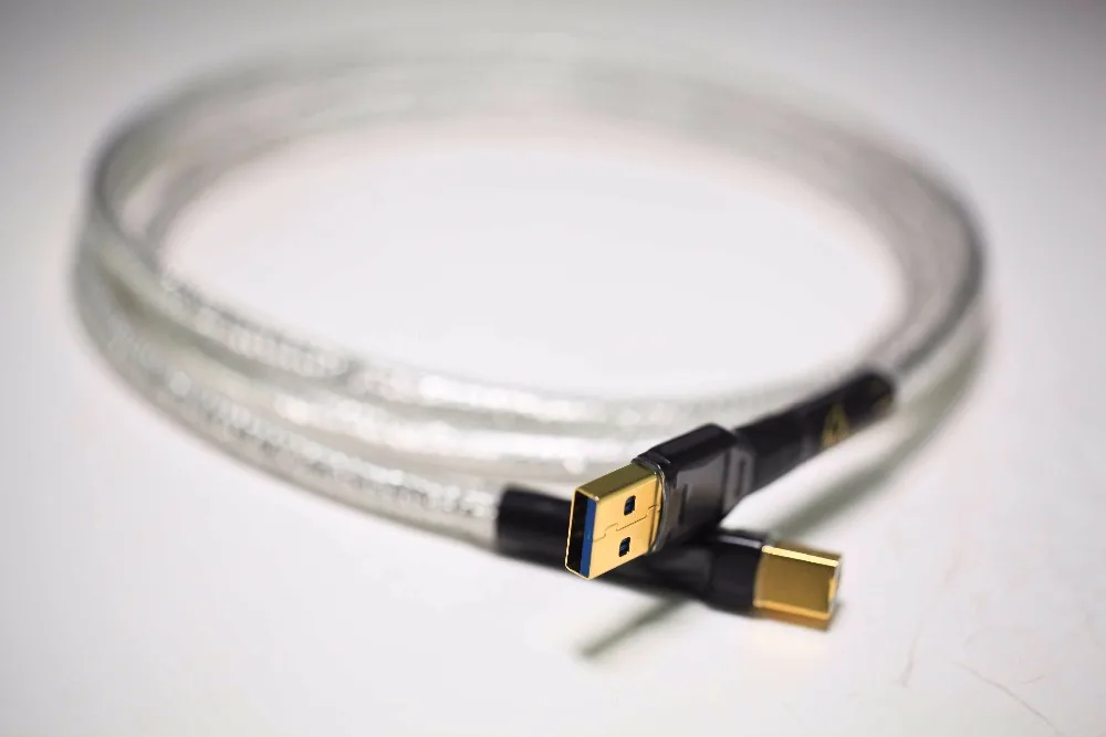 HiFi MPS HD-300 HiFi 99.9997% OCC+ серебряная платформа 24k 10u позолоченный штекер USB2.0 3,0 разъем аудио кабель ЦАП ПК кабель для передачи данных и аудио