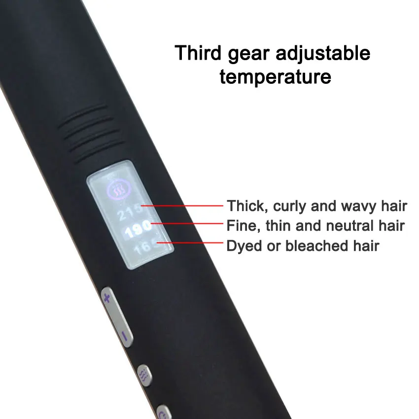 Профессиональный инфракрасный выпрямитель для волос Queenme утюжок с