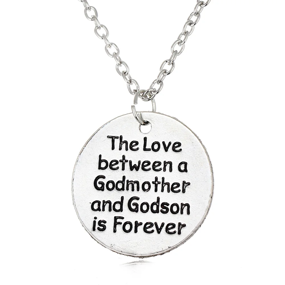 Цепочка с подвеской любовь между крестной мамой и крестным сыном|grandma jewelry|necklace