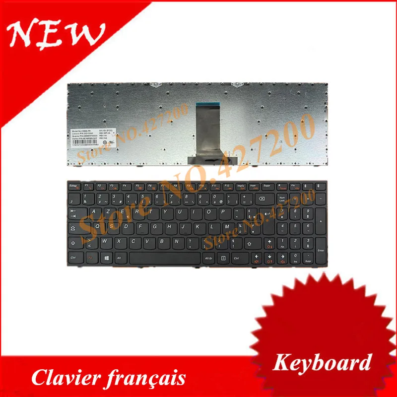 Французский Клавиатура для Lenovo b5400 b5400a m5400 m5400a FR ноутбука с черной