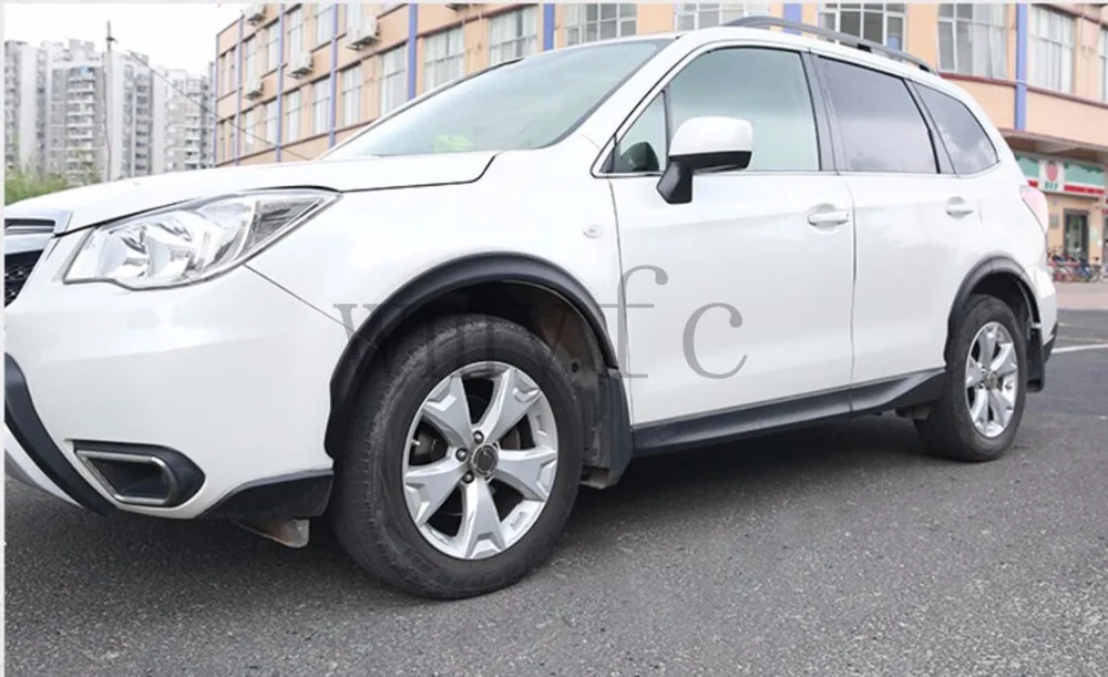 Аксессуары ABS пластиковые колеса для бровей круглые дуги подходят для Subaru Forester 2013 год