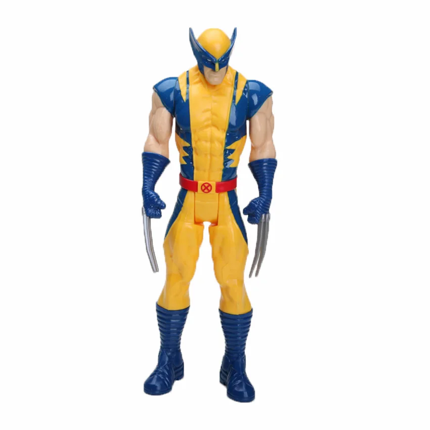 Экшен-фигурки Hasbro, игрушки Marvel, фигурки супергероев из фильма «Мстители: Финал» — Тор, Капитан Америка, Танос, Росомаха, Человек-паук, Железный человек, размер 30 см