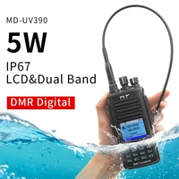 tyt md uv390 dmr digital walkie talkie uv390 ip67 waterproof dual band uv transceiver gps optional upgrde of md 390 usb cable