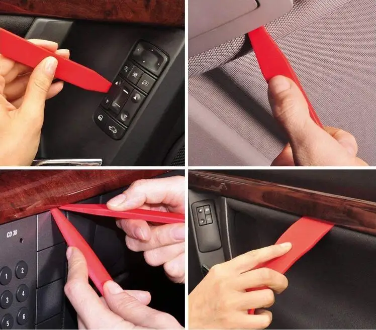 Free Shipping 19 pcs Automobile Trim Removal Tool Set Car Panel Auto Kit with Storage Bag |
