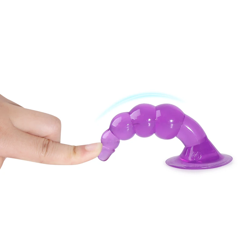 Вагинальный Массажер Желейный огромный фаллоимитатор с присоской Женский