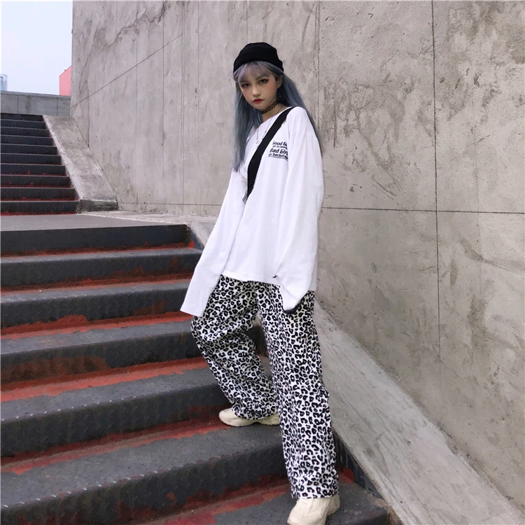 Уличная одежда новинка корейская мода хип хоп осенняя Женская harajuku ulzzang белые
