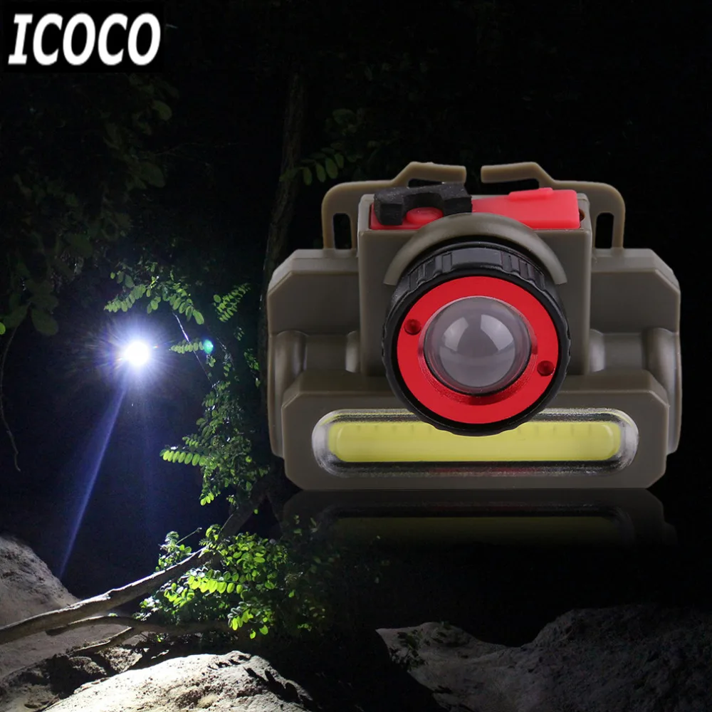 ICOCO СВЕТОДИОДНЫЕ Фары многофункциональный Алюминиевого Сплава Регулируемая