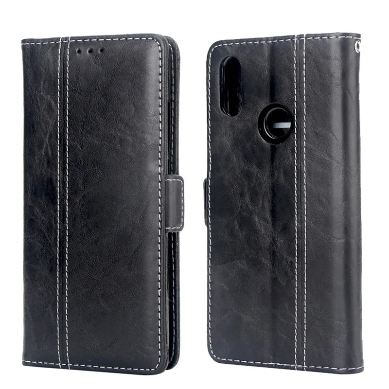 Винтажный кожаный флип кошелек чехол для Xiaomi Redmi Note 7 Pro Note7pro Note7 6 ГБ 64 Гб роскошный
