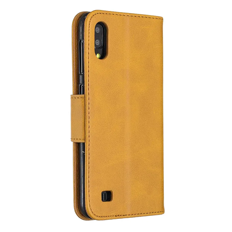 Чехол для samsung SM-A105F/DS Galaxy A10 A105, чехол для samsung Galaxy A 10 SM-A105FN/DS, кожаный чехол sm-a105, 6,2