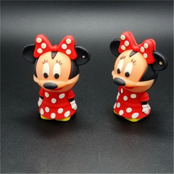 Горячая продажа Флешка в форме героя мультика Минни форма Usb флэш-накопитель 128 Гб