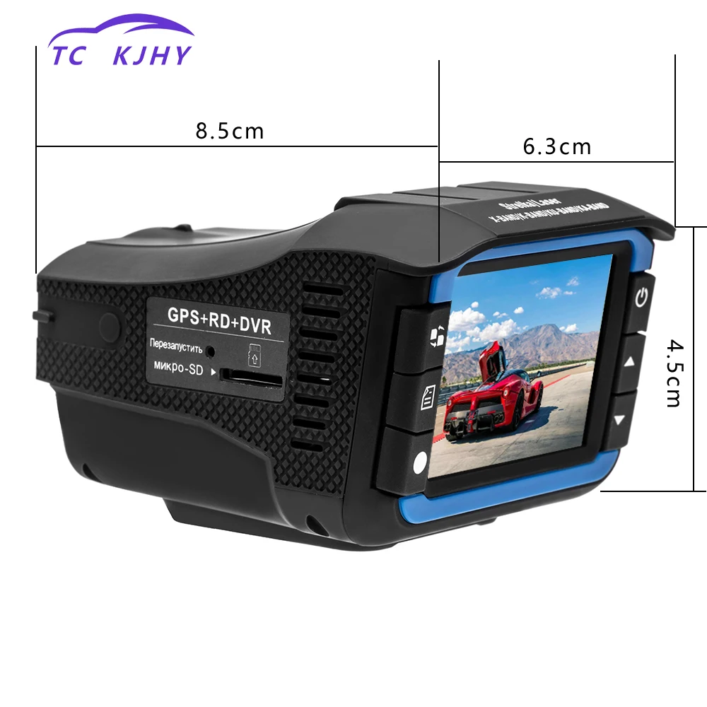 Авто Видео тире Камера Обнаружение движения G sensor русский 3 в 1 Dash Cam Автомобильный