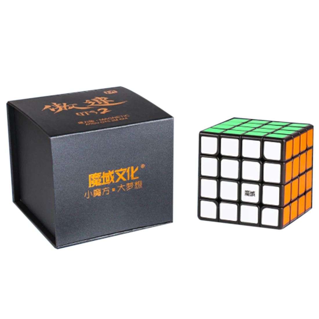 Aosu GTS2M MoYu Yuhu GTS2 4x4x4 Cube и V2 4x4 Магнитный куб головоломка Профессиональный Aosu GTS 2 м Скорость куб Развивающие игрушки для детей