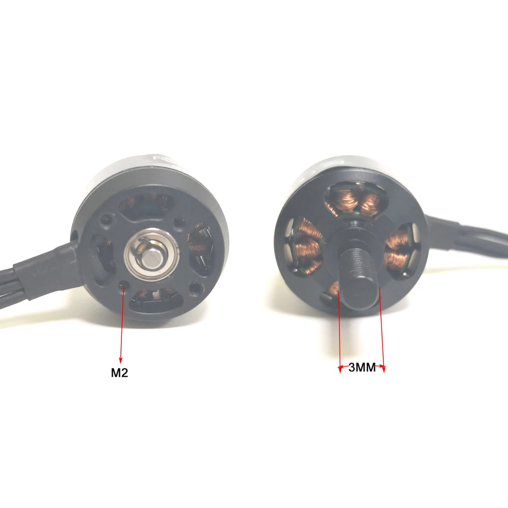 4 шт./компл. 1808 бесщеточный мотор 2300KV 1808 мотор Дрон с бесщеточным двигателем моторы вращение по часовой стрелке и против аэрокамера для дистанционно управляемого самолета черный/зеленый
