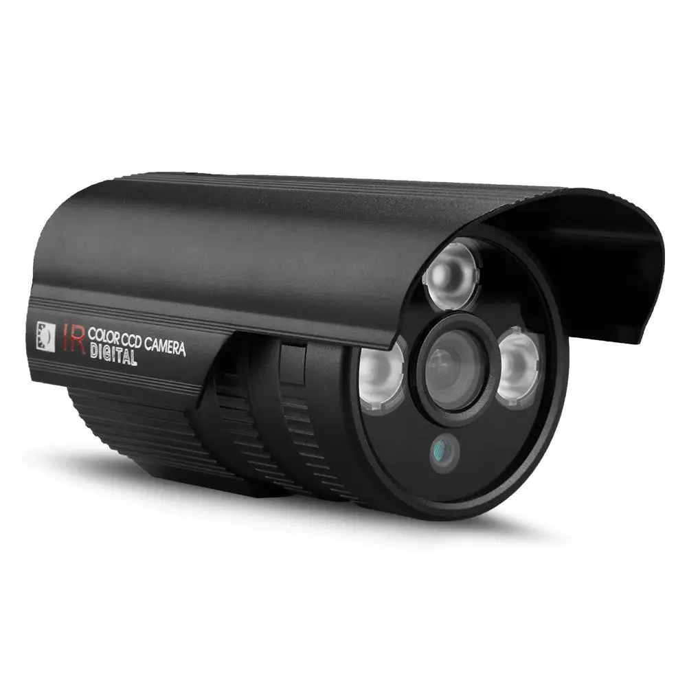 SUNLUXY 1000TVL CCTV камера PAL 3 массив светодиодов пуля 1/3 &quotCMOS 6 мм объектив