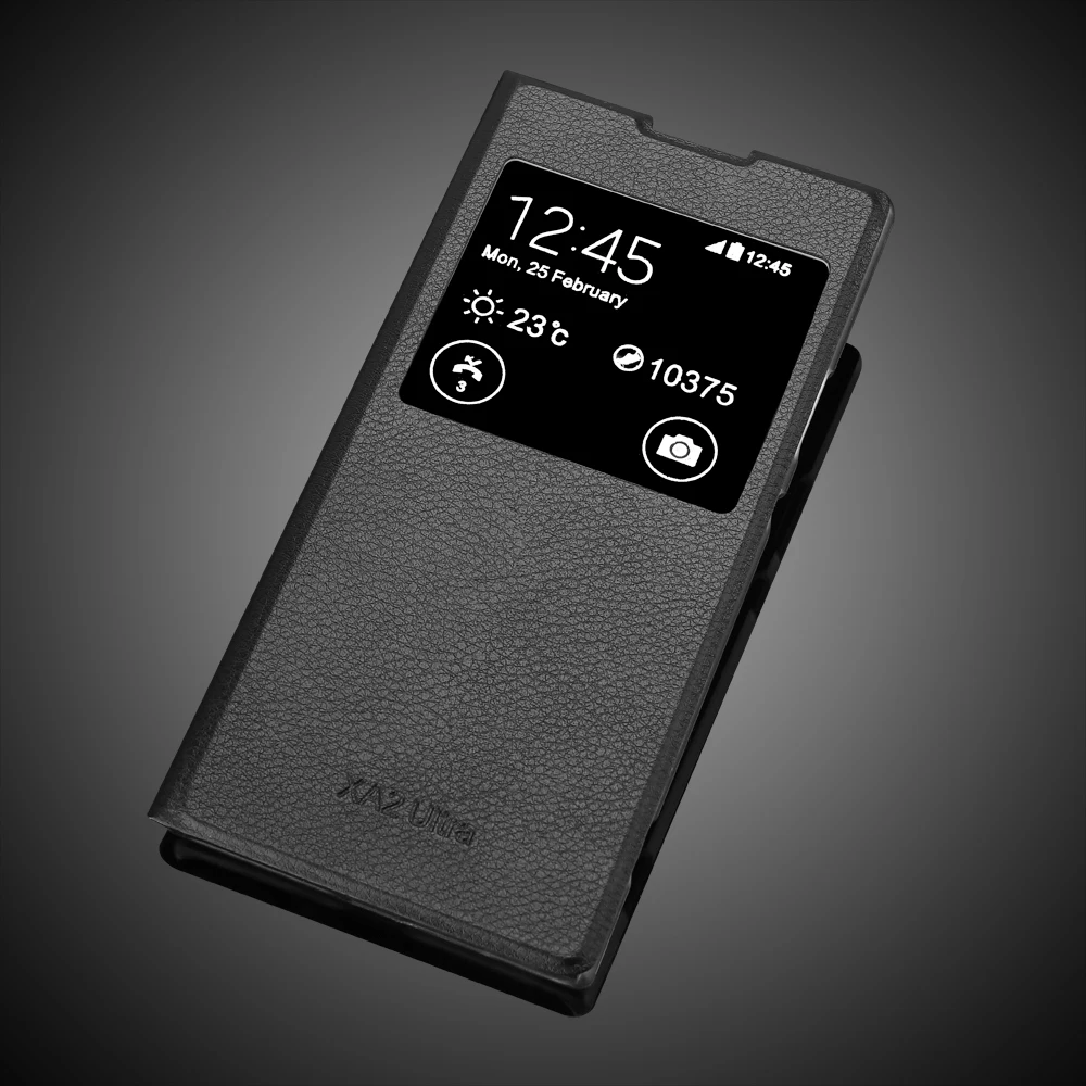 Новинка чехол для телефона Xperia XA2 Ultra Роскошный деловой Чехол-книжка из