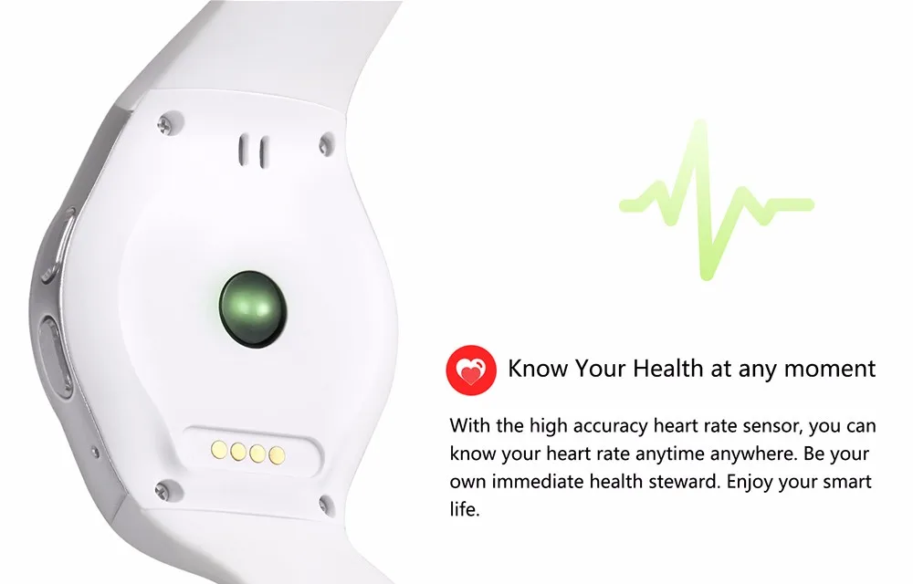 EnohpLX KW18 умные часы NFC монитор сердечного ритма умные часы для Apple samsung Android шагомер Здоровье Полный Круглый MTK2502 PK DZ09
