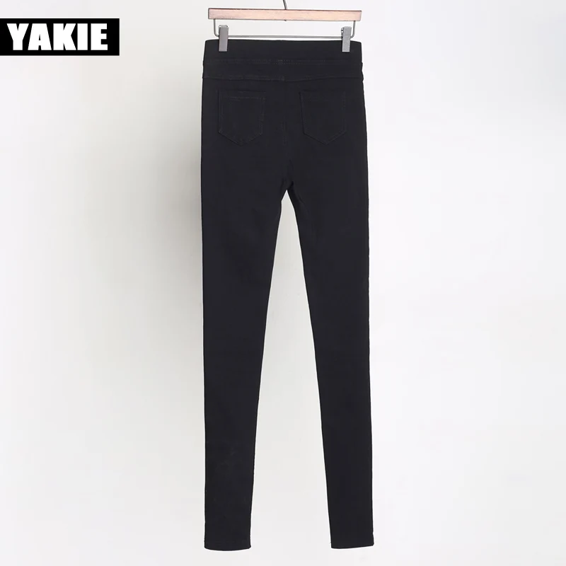 Стиль 2017 Летние повседневные женские джинсы размера плюс узкие Стрейчевые