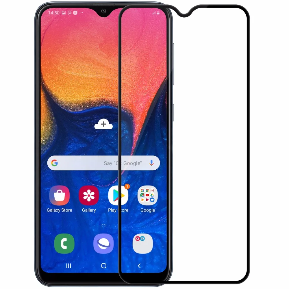 Tempered Glass Screen Protector For Samsung Galaxy A10 NILLKIN CP+ Full Cover Anti-Explosion Protective Film | Мобильные телефоны и