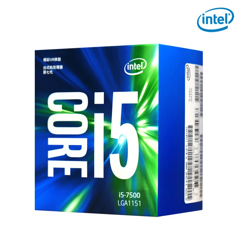 Процессор Intel/ Intel i5 7500 четырехъядерный процессор в штучной упаковке совместимый