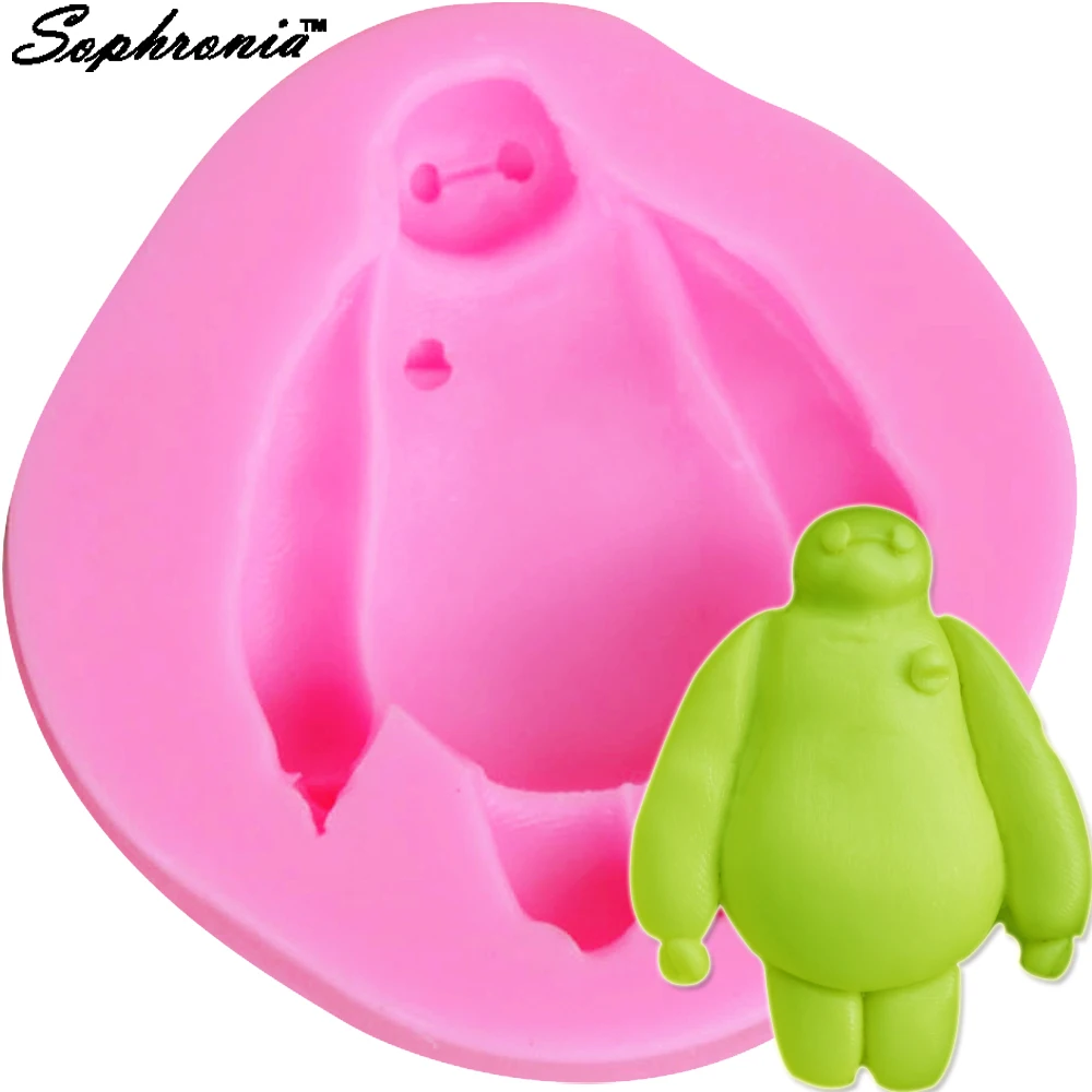 10 шт./компл. силиконовая форма в форме пингвина для шоколада торта с милыми