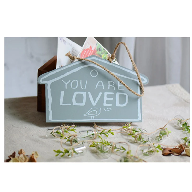 Пасторальный Стиль Домашний Декор DIY Деревянные Колокольчики для ветра открытый