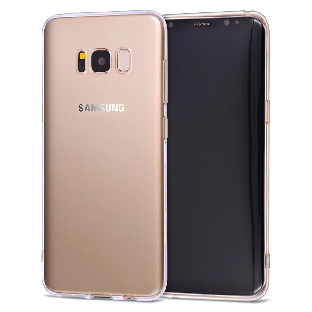 Мягкий чехол из ТПУ с узором для samsung Galaxy S8 чехол собак для samsung S9 чехол для samsung S7 край S8 S9 S10e S10 плюс J3 J5 J7 - Цвет: Transparent