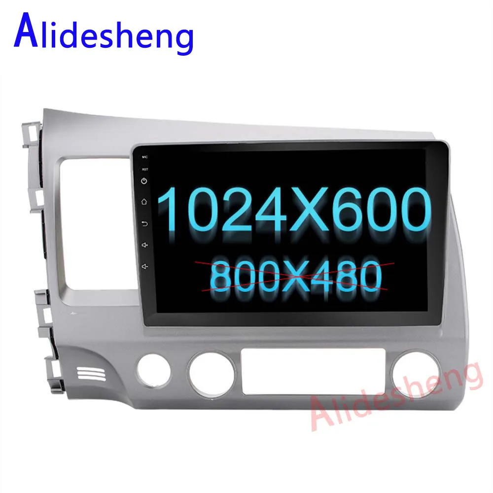 Android 7 1 автомобиль DVD gps мультимедийный плеер для Honda Civic 2006 2007 2008 2009 2010 2011 HD 1024*600