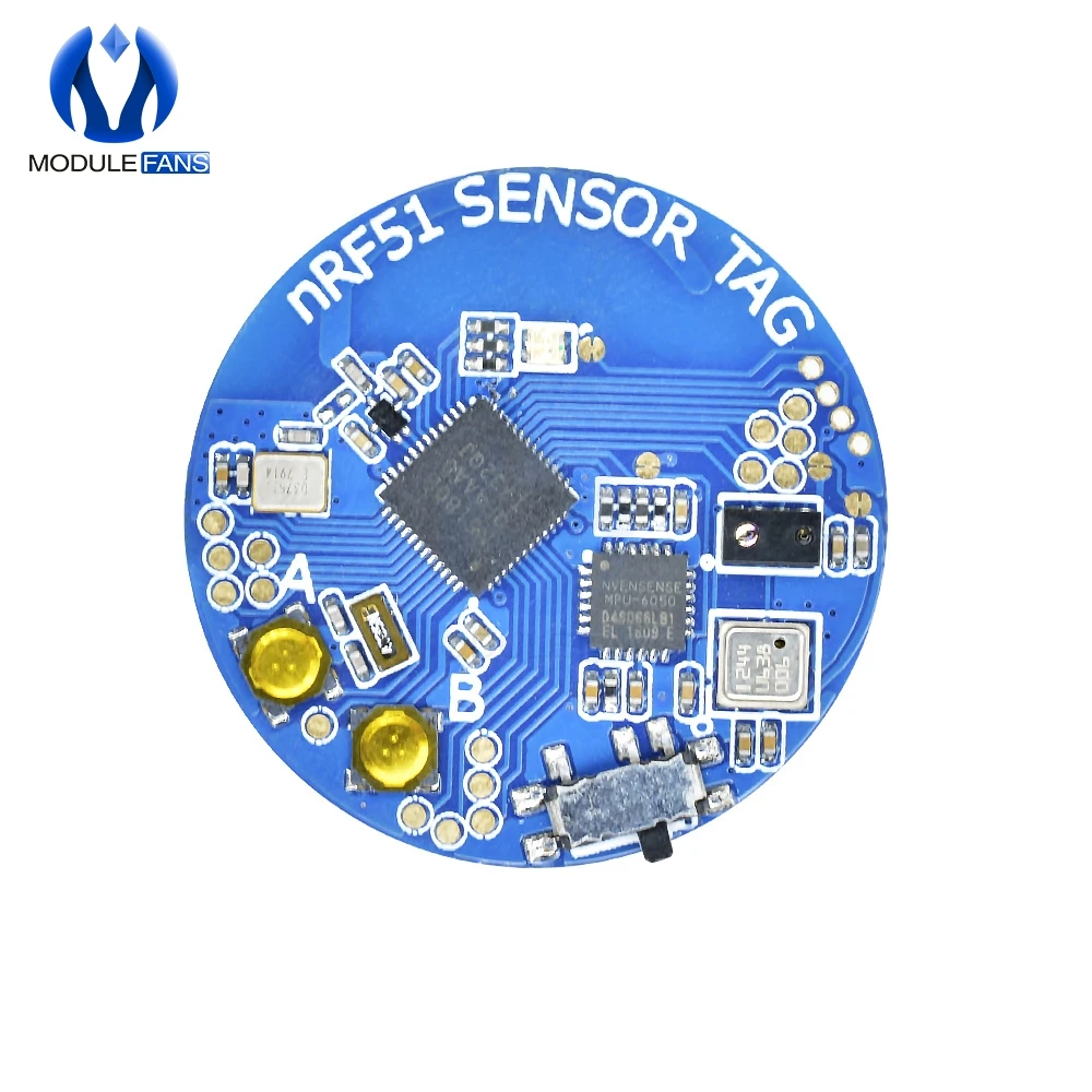 NRF51822 Bluetooth 4 0 BLE SOC Температура атмосферное Давление модульный датчик ускорения