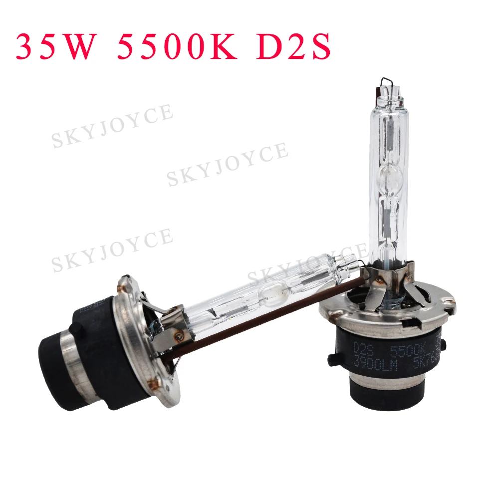 SKYJOYCE 12V 35W 55W D2S D4S HID light Bulb 3900LM Metal Base Fast Bright For Kit | Автомобили и мотоциклы