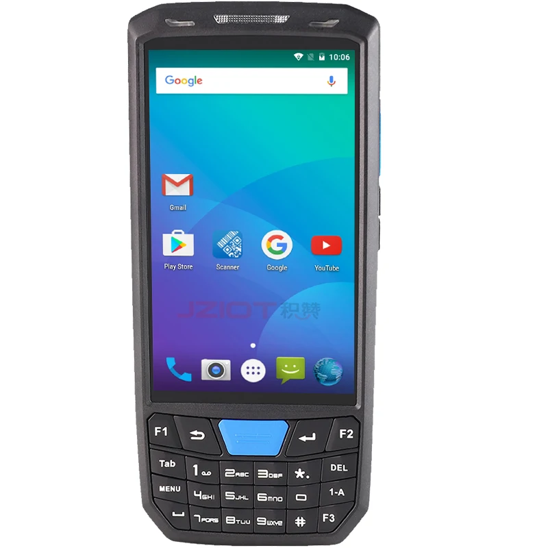 JZIOT V80 Android 1d 2D сканер штрих кода NFC RFID прочный PDA с NFC|Сканеры| |