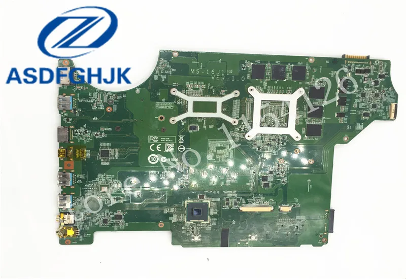 Материнская плата для ноутбука MSI GE72 GE62 2QF 077US материнская MS 16J11 16J1 DDR3 SR2BP