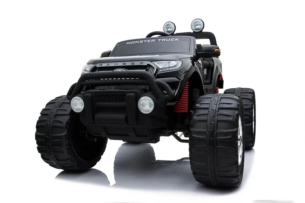 Black Лицензия Ford Ranger Monster Truck электрическая езда на автомобиле - Цвет: Black