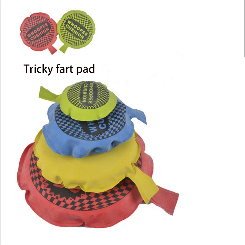 

Tricky jokes gag toy Whoopee cushions jokes gimmicks mischief making skills children fun toys fart pad pillows Perdushka fun
