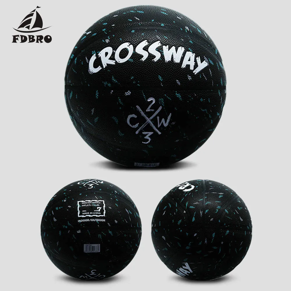 FDBRO новинка 2019 Хит спортивный баскетбольный мяч из ПУ материала Официальный